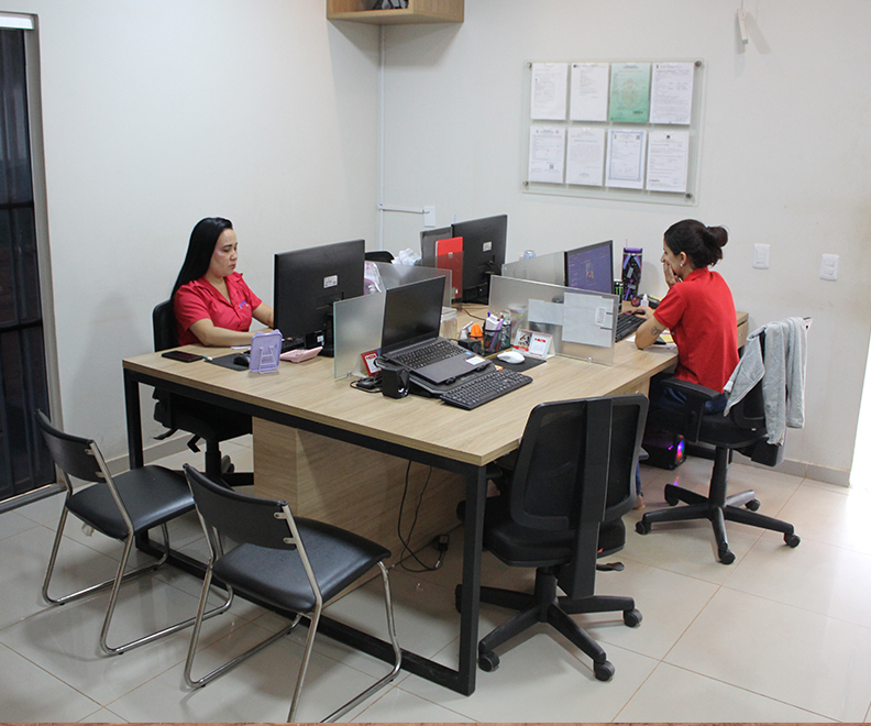 Estrutura interna da empresa